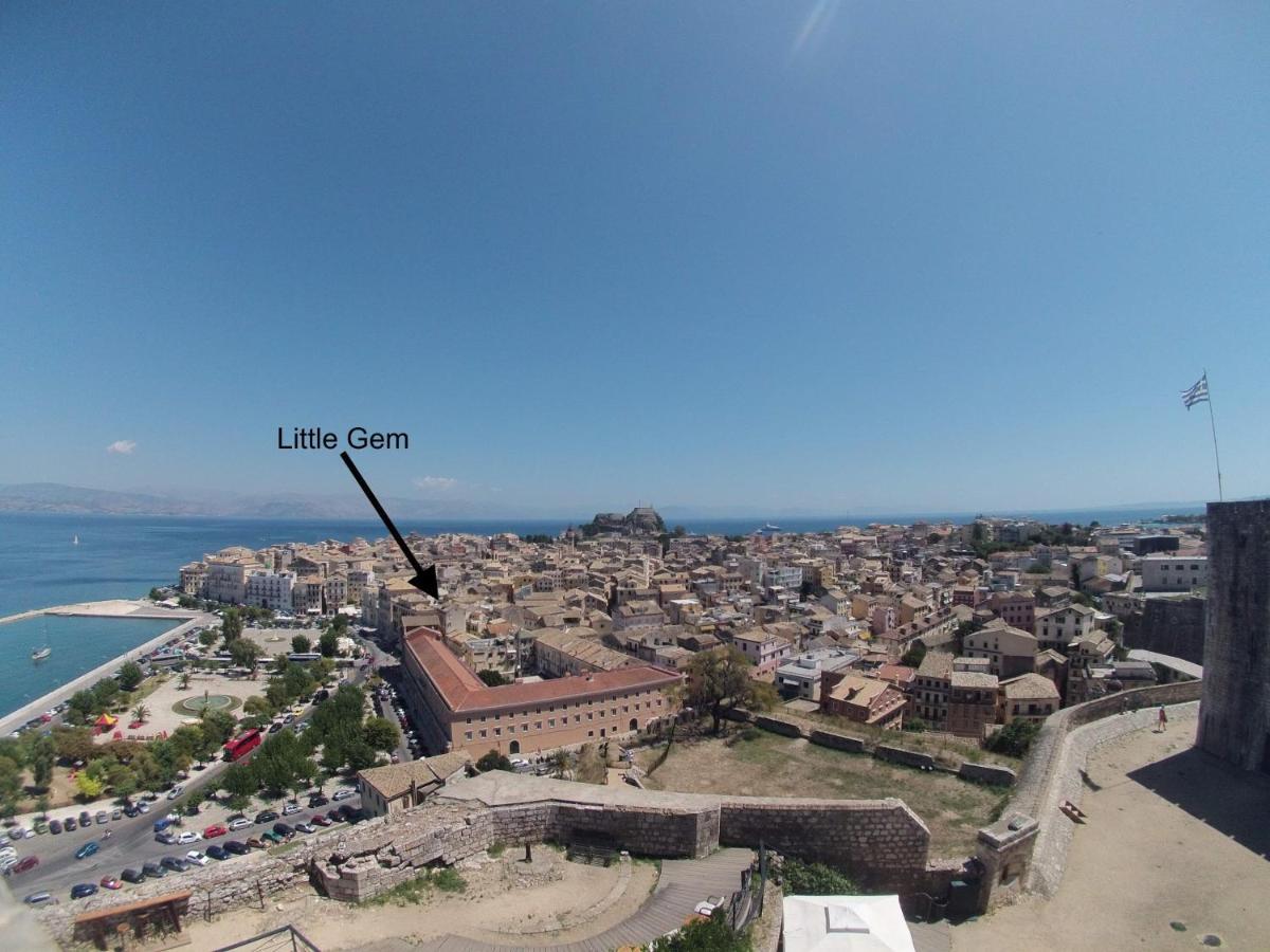 Little Gem Apartment Corfu  Bagian luar foto
